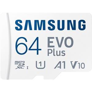 64GB Samsung EVO Plus MicroSDXC 1300MB/s +Adapter