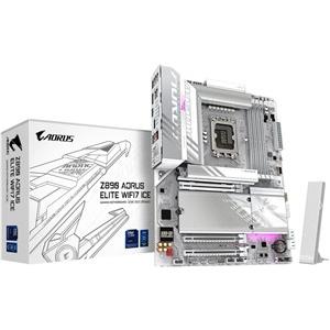 GIGABYTE Z890 AORUS ELITE WIFI7 ICE, DDR5, SATA3, USB4, DP, 2.5GbE, WIFI 7, LGA1851 ATX