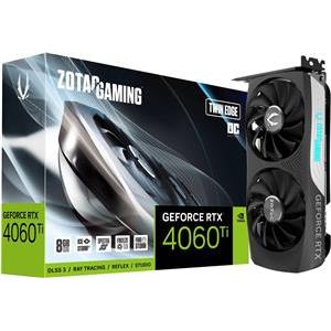 ZOTAC GAMING GeForce RTX 4060Ti Twin Edge - graphics card - GeForce RTX 4060 Ti - 8 GB