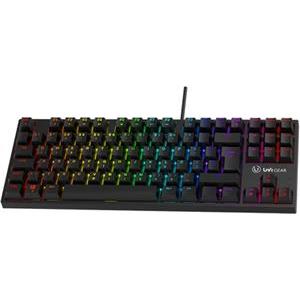 Keyboard UVI GREED MINI V2 TKL, Brown Switch, RGB, USB, SLO