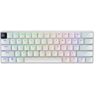 Keyboard Logitech PRO X 60 LIGHTSPEED Wireless, Tactile, White, SLO p.