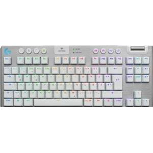 Keyboard Logitech G915 X LIGHTSPEED TKL, GL Tactile, Wireless, White, SLO g.