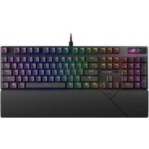 Keyboard ASUS ROG Strix Scope II, ROG NX Snow, PBT, RGB, USB, US