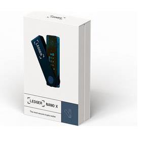 Ledger Nano X Crypto hardware wallet, Sapphire Blue