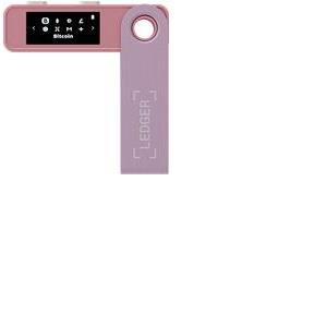 Ledger Nano S Plus Crypto Hardware Wallet, Pastel Pink