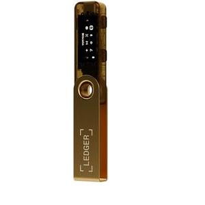 Ledger Nano S Plus Crypto Hardware Wallet, Gold