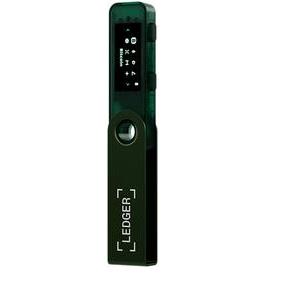 Ledger Nano S Plus Crypto Hardware Wallet, Emerald Green