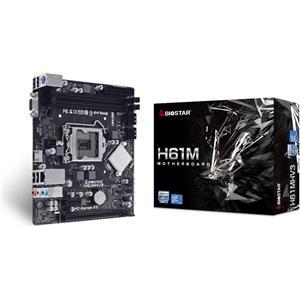 Mainboard,INTEL H61, Socket 1155, uATX, GbE