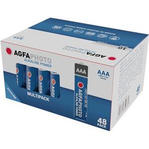 AgfaPhoto Batterie Alkaline Power -AAA LR03 Micro 48St.