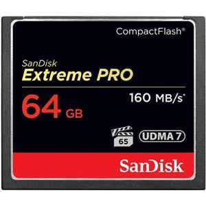 Memorijska kartica SanDisk 64GB Extreme Pro Compact Flash (CF) 160MB/s VPG 65, UDMA 7, SDCFXPS-064G-X46