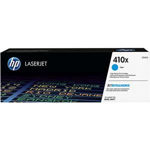 HP 410X High Yield Cyan Original LaserJet Toner, CF411X