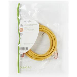 Kabel NEDIS CCGP85221YE20, Patch, CAT6 SFTP, UTP, žuti, 2m