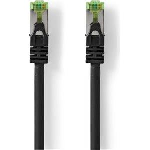 Kabel NEDIS CCGL85420BK10, Patch, CAT7 S/FTP, crni, 1m