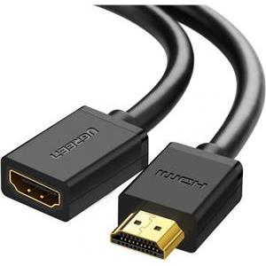 Kabel UGREEN, HDMI (M) na HDMI (Ž), 3m, pozlaćeni, 4K@30Hz, pokositreni bakar