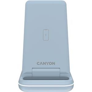 CANYON wireless charger WS-304 15W 3in1 Blue