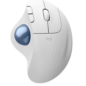 Trackball Logitech M575 S Wireless mouse, Off-White, Bluetooth