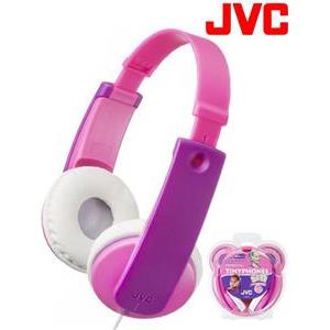 Slušalice JVC HA-KD7-PNE, dječje, on-ear, 3.5mm, ljubičasto roze