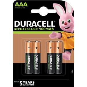 Duracell Akku Recharge Ultra Micro - AAA 900mAh 4St.