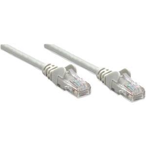 Kabel mrežni Intellinet, Cat6, U/UTP, RJ45-M/RJ45-M, 0.5 m, sivi