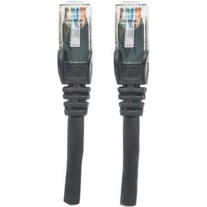 Kabel mrežni Intellinet, Cat6, U/UTP, RJ45-M/RJ45-M, 3.0 m, crni