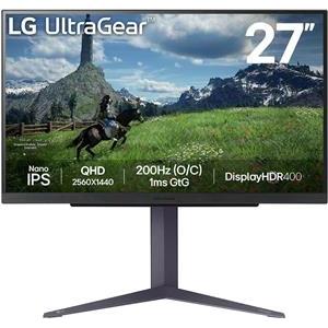 LG 27GS85Q, IPS, QHD, 2xHDMI, DP, USB, 180Hz, 1ms