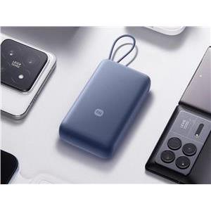 Xiaomi 33W Power Bank 20000mAh s integriranim kabelom, plava boja