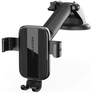 Vention Auto-Clamping Car Phone Mount With Suction Cup, Black