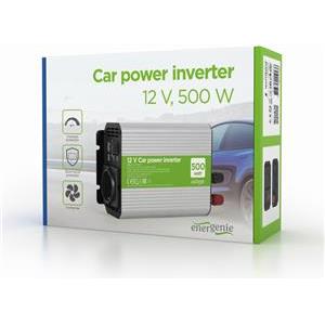 Gembird 12 V Car power inverter, 500 W