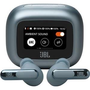 JBL Live Beam 3 wireless headphones with microphone, blue