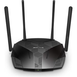 Mercusys AC1800X bežični usmjerivač (Dual-Band WiFi6 Router) 574Mbps/1201Mbps (2.4GHz/5GHz), 802.11ax/ac/a/b/g/n, 3×G-LAN, 1×G-WAN, MU-MIMO, 4×5 dBi fiksne omni-direkcione antene