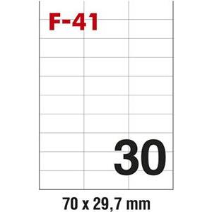 Etikete ILK 70x29,7mm pk100L Fornax F-41