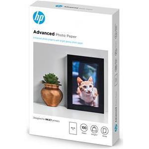 Papir InkJet HP ADVANCED 10x15/100, Photo, Glossy, 250 g/m2, 100 listova