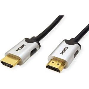 Roline VALUE HDMI 10K Ultra High Speed kabel v2.1, M/M, crni, 2.0m