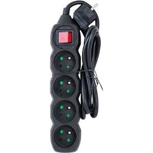 Esperanza ELK212K Power strip 4GN/1,5M Black