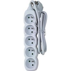 Esperanza ELK207W Power strip 5GN/1.5M White