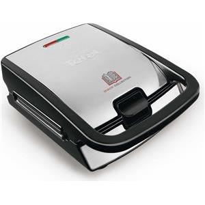 Tefal SW854D sandwich maker 700 W Black, Stainless steel