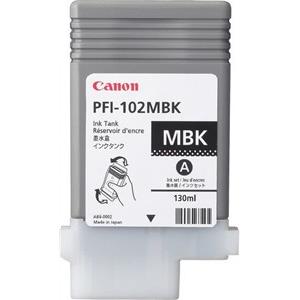 Tinta Canon PFI-102, Matt Black