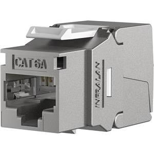 Modul Keystone RJ45 Cat.6a STP, tool less, die-cast housing