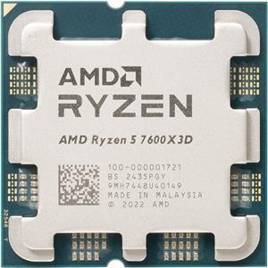 Procesor AMD Ryzen 5 7600X3D 6C/12T 4.1 GHz (up to 4.7 GHz) AM5 64MB L3 Cache 65W Tray PN: 100-100001721