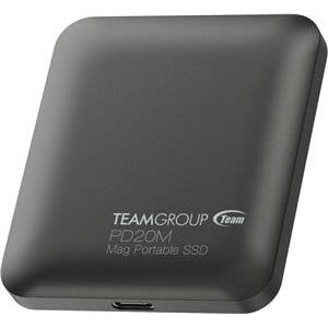 Teamgroup 1TB PD20M Mag Portable SSD Drive - Grey, TPSEG2001T0C108