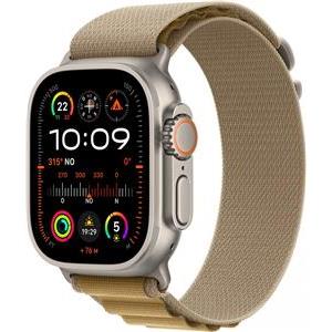 APPLE Watch Ultra 2 GPS + Cellular 49mm Natural Titanium Case with Tan Alpine Loop - Medium