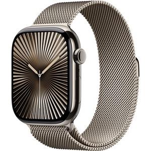 Apple Watch Series 10 GPS + Cellular 46mm Slate Titanium Case with Slate Milanese Loop - M/L