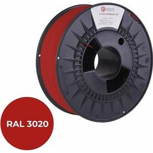 Filament 3D C-TECH PREMIUM LINE PETG RAL3020 1,75mm 1kg Traffic red