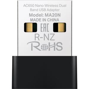 Mercusys AC650 Nano Wireless Dual Band USB Adapter