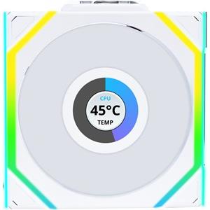 Fan Lian Li UNI FAN SL Wireless LCD 120 ARGB PWM 120mm, White