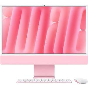 Apple 24-inch iMac with Retina 4.5K display: Apple M4 chip with 10-core CPU and 10-core GPU, 16GB, 512GB SSD - Pink