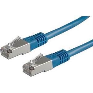 Kabel mrežni PIMF, Cat. 6, 2m, CCA, 27AWG, Savitljivi, Plavi