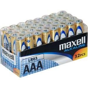 Baterija Maxell alkalna LR-3 AAA, 32 kom