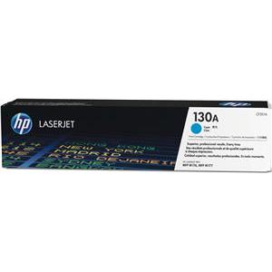 HP 130A Cyan LaserJet Toner Cartridge (CF351A)