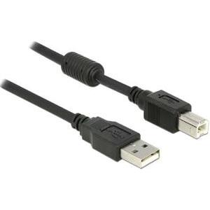 Kabel DELOCK, USB 2.0, USB-A (M) na micro USB-B (M), Ferrit, 2m